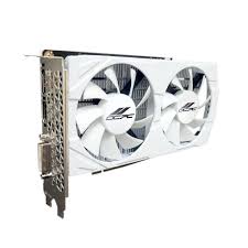 OCPC GF RTX 3050 MIRACLE 6GB GDDR6 |HDMI+DP|96-BIT|DUAL FAN W/BCKPLATE (WHITE) GRAPHICS CARD