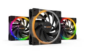 BE QUIET LIGHT WINGS BL077 120MM PWM HI-SPEED - ARGB LED BLACK TRIPLE PACK CASE FAN