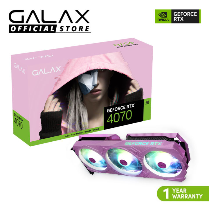 GALAX GEFORCE RTX 4070 12GB EX GAMER PCI-E GDDR6X 192BIT GRAPHICS CARD