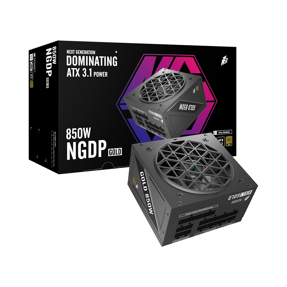 1STPLAYER NGDP 850W 80+ GOLD ATX3.1/PCIE-5.1/FULL-MODULAR GAMING PSU