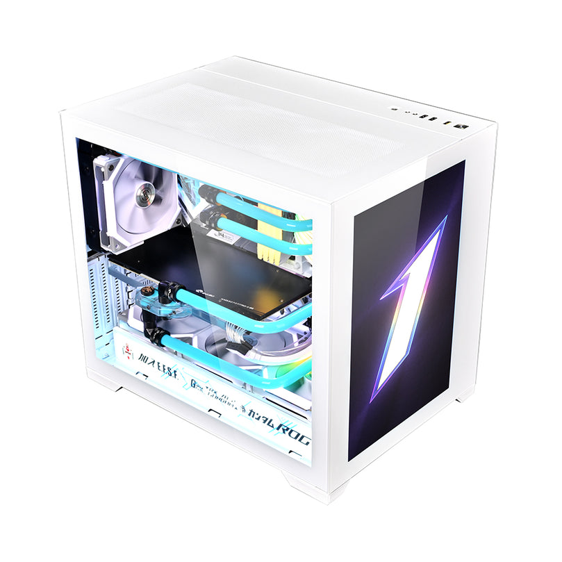 1STPLAYER STEAMPUNK SP7 EMOTION VIEWW/ 13.3" FRONT LCD-SCREEN/TG/ATX GAMING CASE