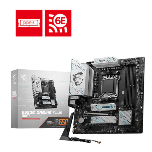 MSI B650M GAMING PLUS WIFI AMD DDR5 MOTHERBOARD