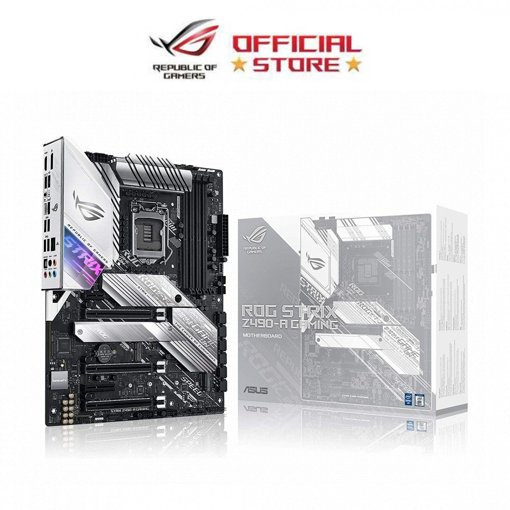 ASUS ROG STRIX Z490-A GAMING Z490 LGA 1200 MOTHERBOARD