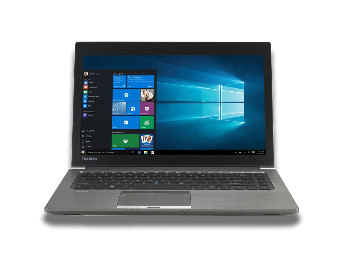 TOSHIBA DYNABOOK INTEL CORE i5-7200U | 8GB SODIMM | 256GB SSD | 13.3" SCREEN DISPLAY SURPLUS LAPTOP
