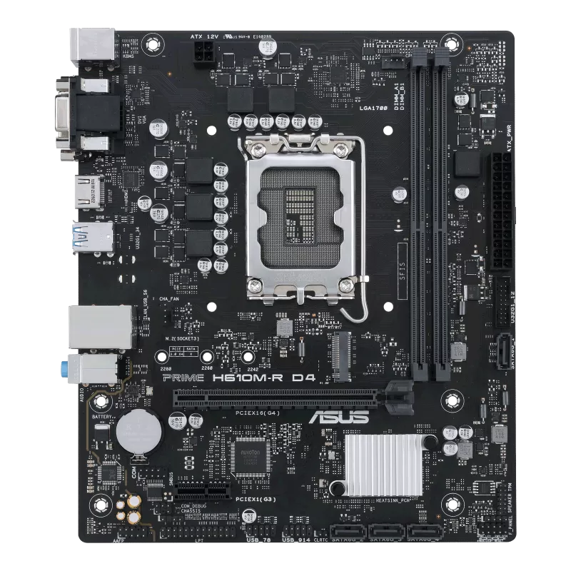 ASUS PRIME H610M-R D4 MOTHERBOARD