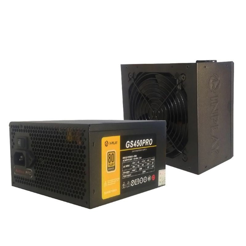 INPLAY GS450-ULTRA 450WATTS PSU RGB 80+ BRONZE POWER SUPPLY