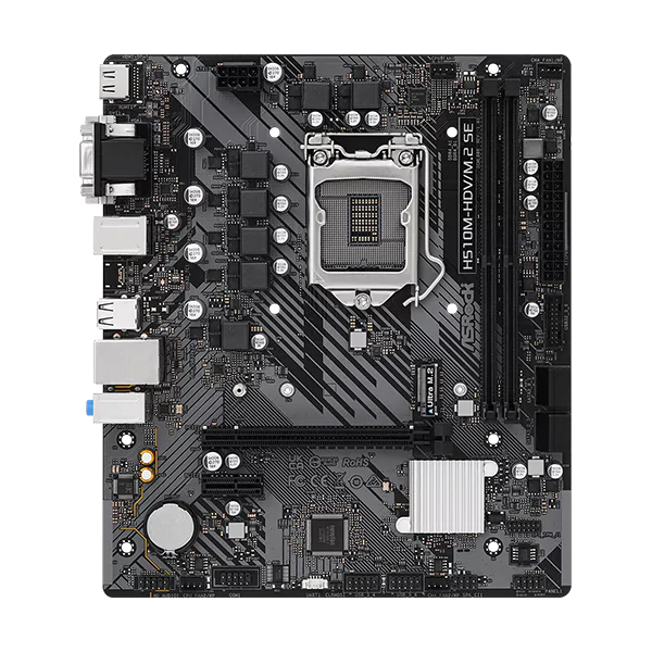 ASROCK H510M-HDV/M.2 SOCKET LGA 1200 DDR4 MOTHERBOARD
