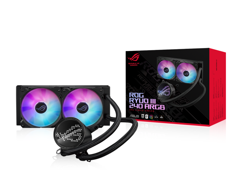 ASUS ROG RYUO III 240 ARGB ALL-IN-ONE  COOLER WITH AURA SYNC LIQUID COOLER