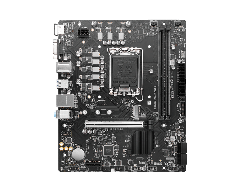 MSI PRO H610M-E DDR4 MOTHERBOARD