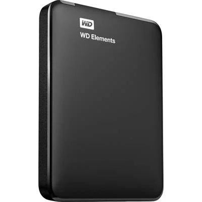 WESTERN DIGITAL ELEMENTS 1TB BLK 2.5 USB 3.0 BLACK EXTERNAL HARD DRIVE