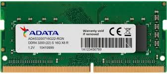 ADATA (AD4S320016G22-SGN) 16GB DDR4 3200MHZ SODIMM LAPTOP MEMORY