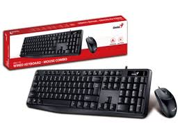 GENIUS KM-170 WIRED KEYBOARD AND MOUSE COMBO