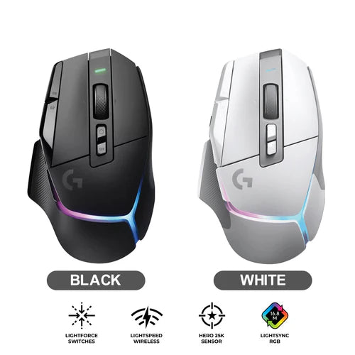 LOGITECH G502 X PLUS LIGHTSPEED RGB WIRELESS GAMING MOUSE