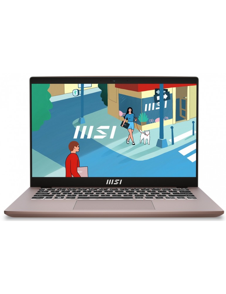 MSI MODERN 14 C13M-1260PH | INTEL CORE i5-1335U | 16GB DDR4 3200MHZ | 512GB NVMe PCIe SSD | IRIS XE GRAPHICS | 14" FHD DISPLAY IPS | WINDOWS 11 | LAPTOP