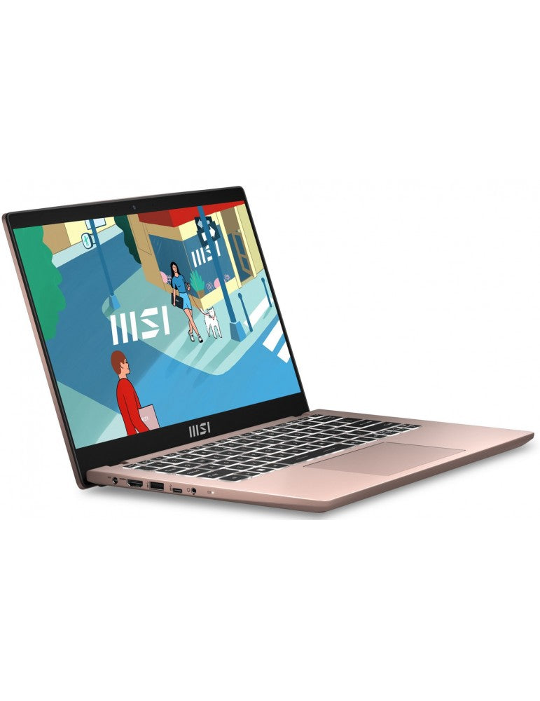 MSI MODERN 14 C13M-1260PH | INTEL CORE i5-1335U | 16GB DDR4 3200MHZ | 512GB NVMe PCIe SSD | IRIS XE GRAPHICS | 14" FHD DISPLAY IPS | WINDOWS 11 | LAPTOP
