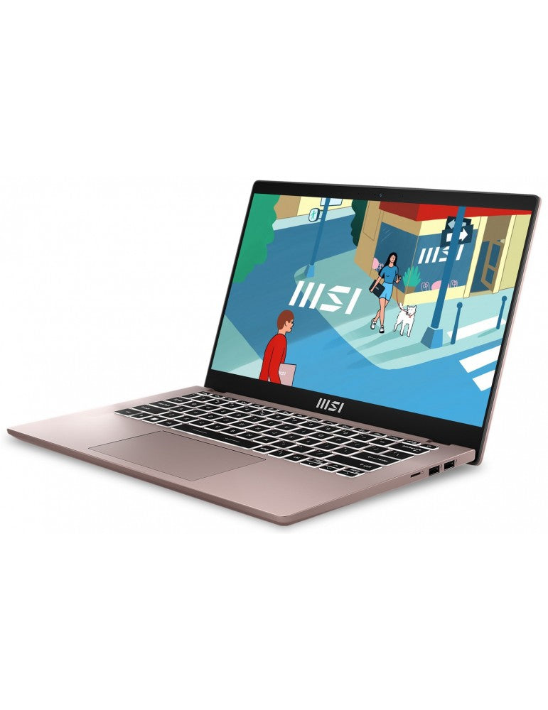 MSI MODERN 14 C13M-1260PH | INTEL CORE i5-1335U | 16GB DDR4 3200MHZ | 512GB NVMe PCIe SSD | IRIS XE GRAPHICS | 14" FHD DISPLAY IPS | WINDOWS 11 | LAPTOP