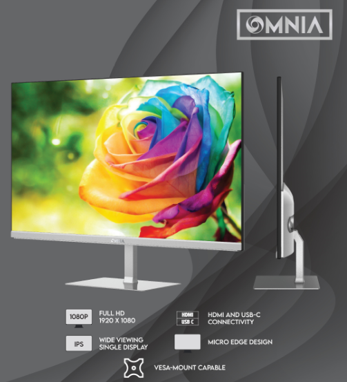 OMNIA O27IHC 27"IPS 100Hz 1MS 1080P MONITOR