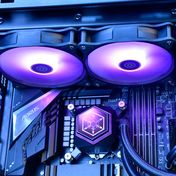 SILVERSTONE PERMAFROST ARGB PF240-ARGB V2 AIO CPU COOLER