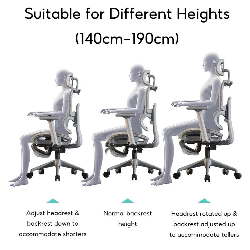 INPLAY EF100-G ERGONOMIC GRAY GAMING CHAIR