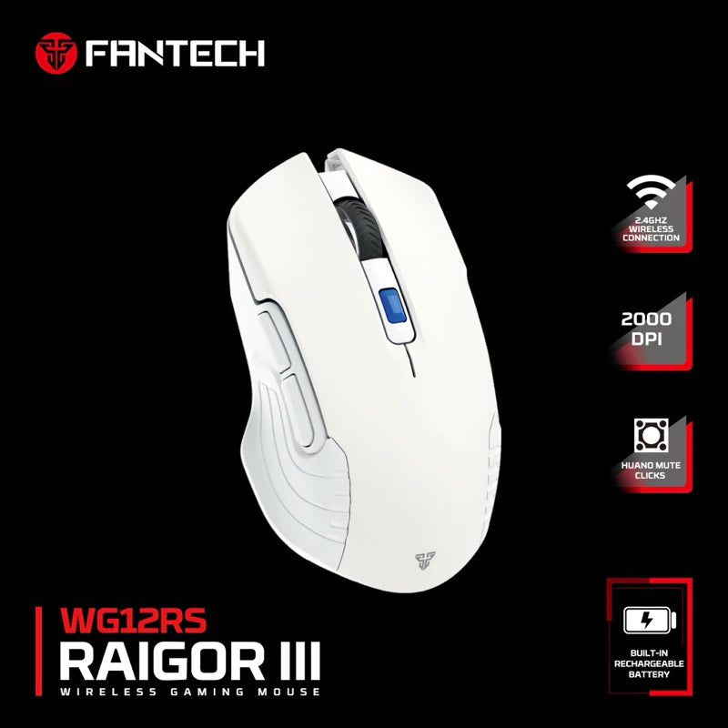 FANTECH WG12RS RAIGOR III WIRELESS MOUSE