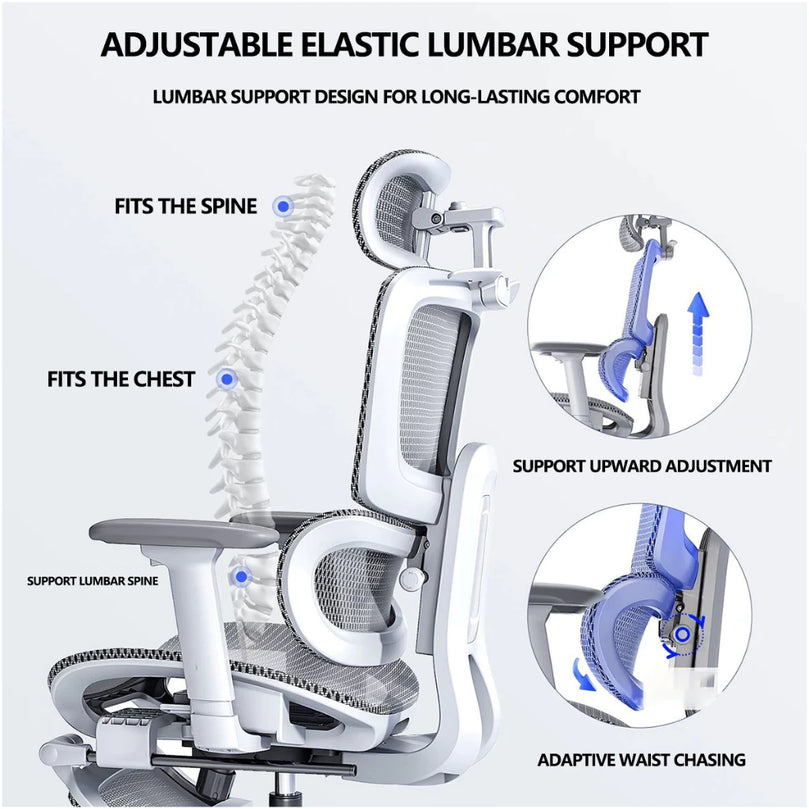 INPLAY EF100-G ERGONOMIC GRAY GAMING CHAIR
