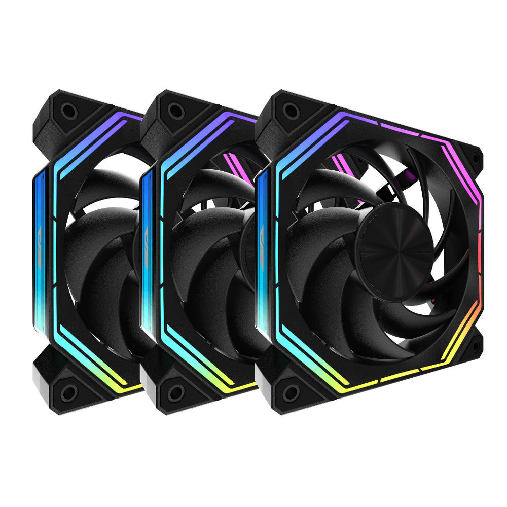 DARKFLASH INFINITY 34 3IN1 FAN BLACK