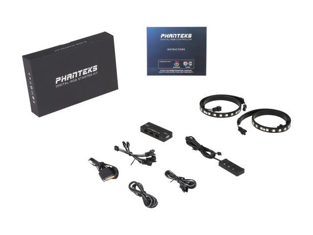 PHANTEKS SKT DIGITAL RGB LED STARTER KIT (PH-CTHUB DRGB 01+PH DRGBLED CMBO 01)