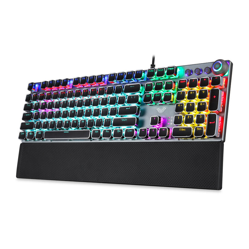 AULA F2088 WIRED BLACK MECHANICAL KEYBOARD
