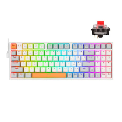 REDRAGON(K636WGO-RGB V2) KITAVA RED SWITCH MECHANICAL KEYBOARD