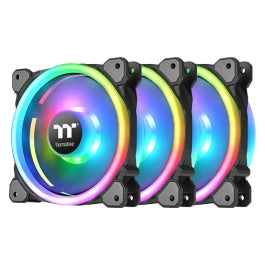 THERMALTAKE RIING TRIO 14CM RGB 256 COLORS RADIATOR FAN TT PREMIUM ED. 3-FAN PACK RGB FAN
