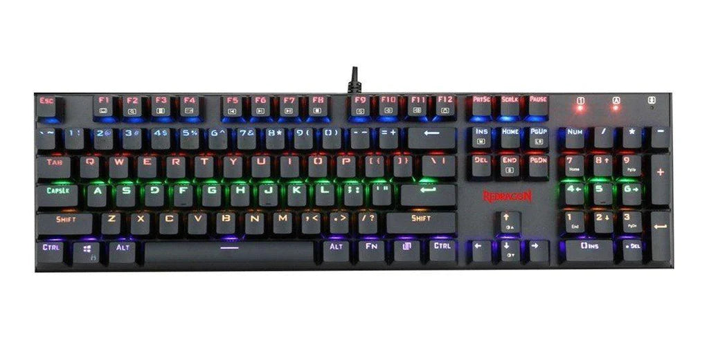 REDRAGON K565R RUDRA RAINBOW BACKLIT MECHANICAL KEYBOARD