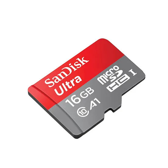 SANDISK ULTRA MICRO SDHC 16GB CLASS 10 UHS-I MEMORY CARD