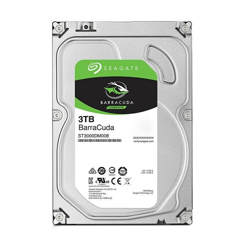 SEAGATE BARRACUDA 3TB DESKTOP HDD
