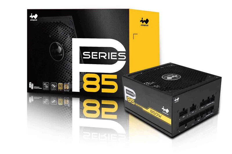 INWIN P85 (P SERIES) 850WATTS FULLY MODULAR POWER SUPPLY