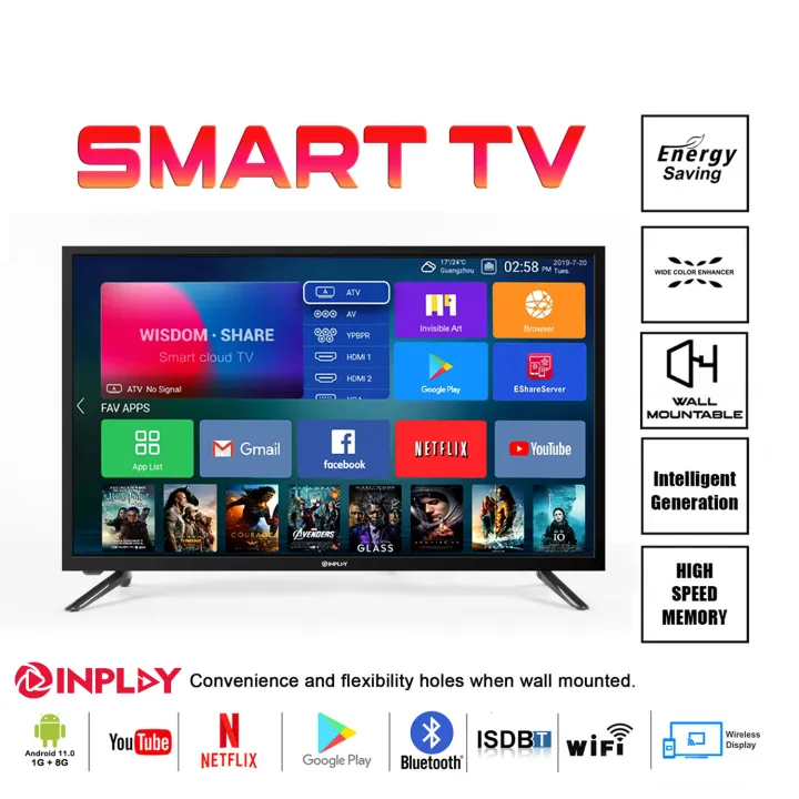 NVISION S800/S900 S43MD/S43MC 43 INCH FHD SMART TV
