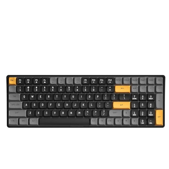DARKFLASH GD108 KEYBOARD BROWN SUGAR YELLOW SWITCH MECHANICAL KEYBOARD