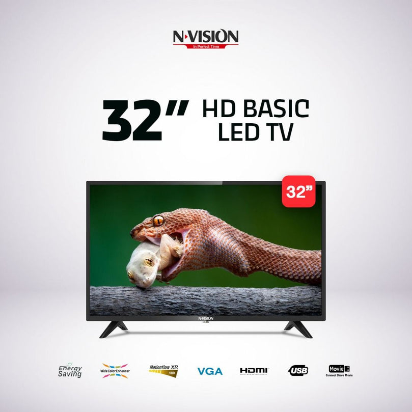 NVISION N600/S800 T32MA/32T1 32 INCH BASIC LED TV