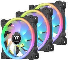 THERMALTAKE SWAFAN 12CM RGB RADIATOR FAN TT PREMIUM EDITION 3 PACK