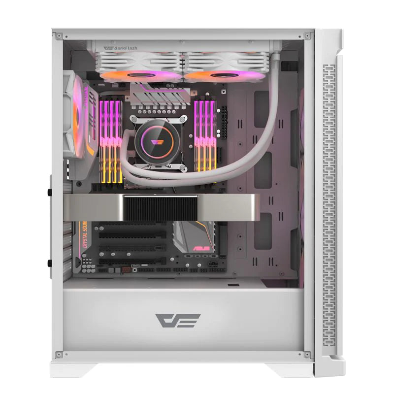 DARKFLASH DK361 W/ 4PCS ARGB FANS | GAMING CASE