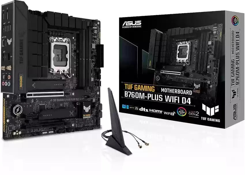 ASUS TUF GAMING B760M-PLUS WIFI D4 MOTHERBOARD