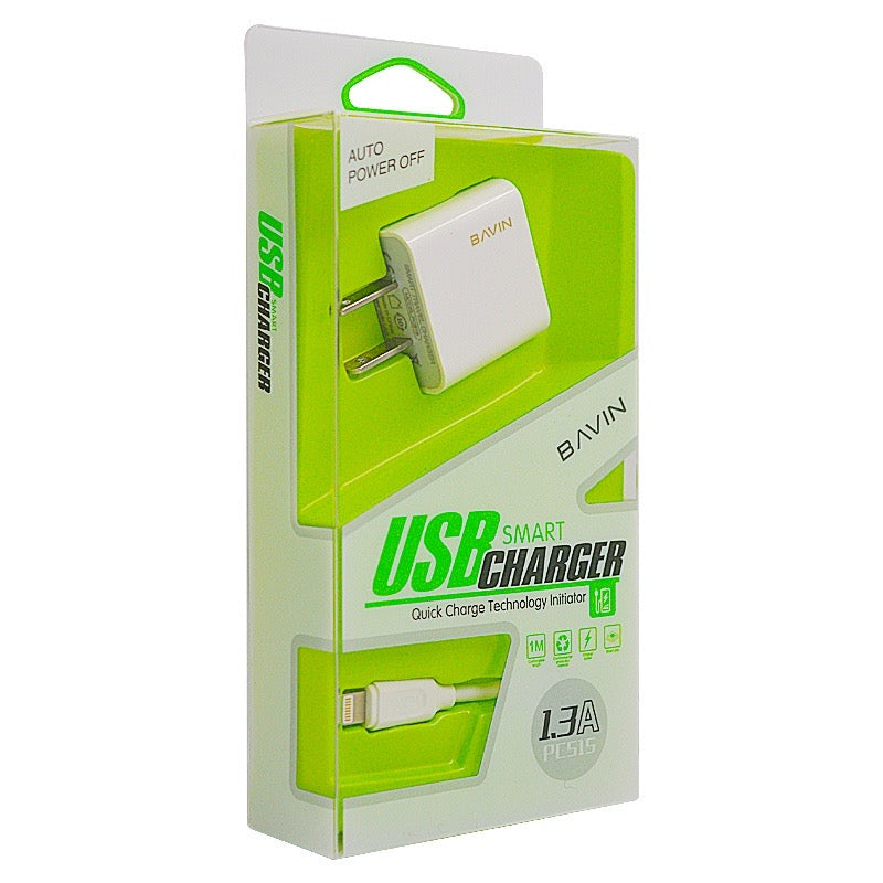 BAVIN 1.3A MICRO ANDROID CHARGER