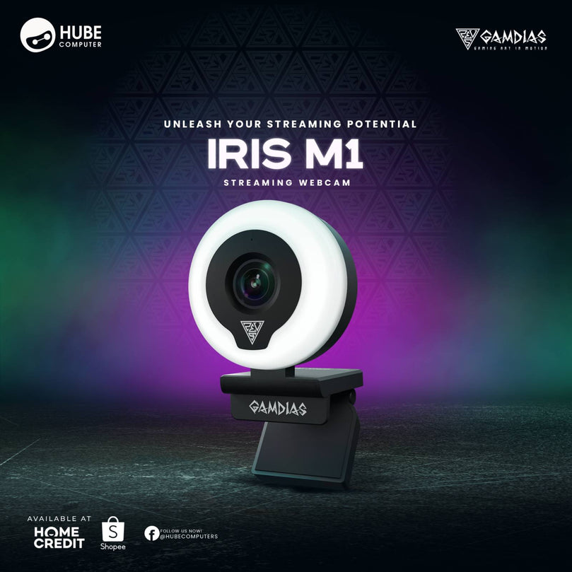 GAMDIAS IRIS M1 STREAMING WEB CAMERA