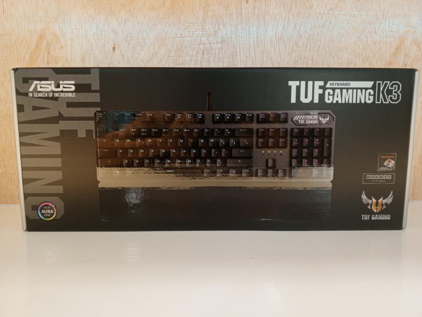 ASUS TUF GAMING K3 RGB MECHANICAL KEYBOARD