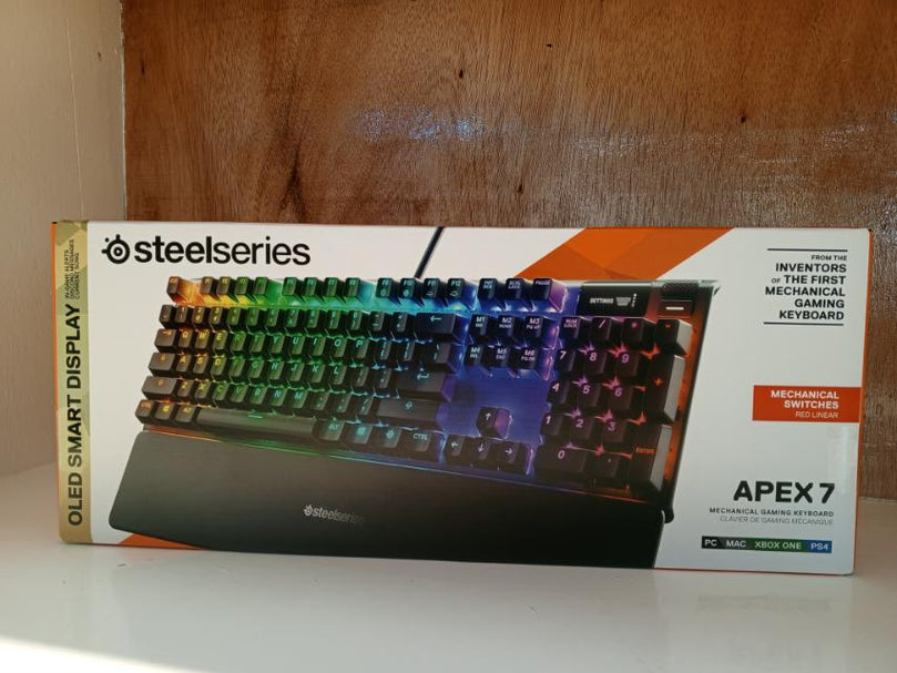 STEELSERIES APEX 7 MECHANICAL KEYBOARD RED SWITCH MECHANICAL KEYBOARD