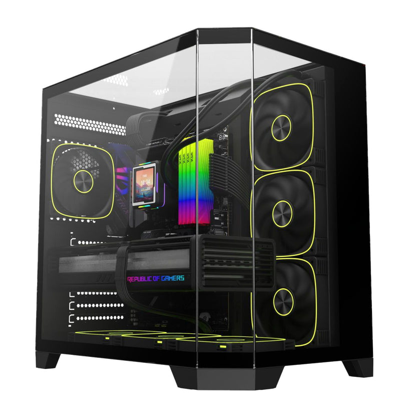 COOLMAN ZENTRA LUXE ATX VISION PC CASE