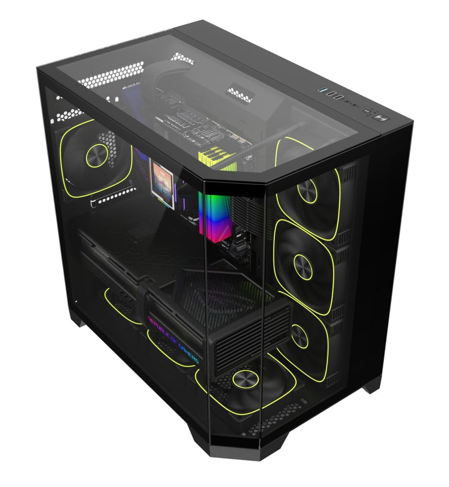 COOLMAN ZENTRA LUXE ATX VISION PC CASE