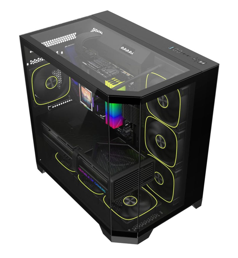 COOLMAN ZENTRA LUXE ATX VISION PC CASE