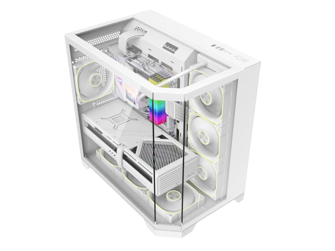 COOLMAN ZENTRA LUXE ATX VISION PC CASE