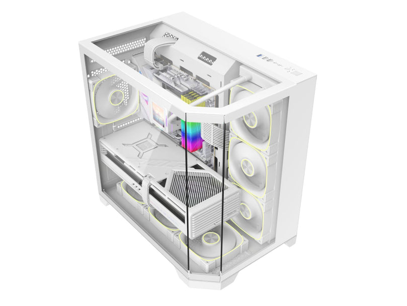 COOLMAN ZENTRA LUXE ATX VISION PC CASE