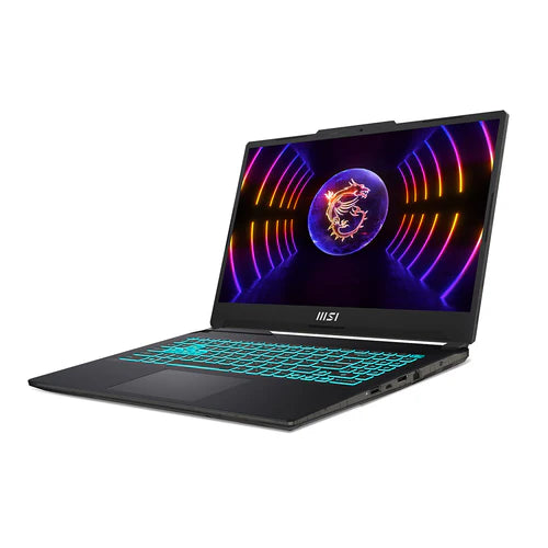 MSI CYBORG 15 A12UCX-1298PH | 15.6" FHD (1920X1080) 144HZ IPS | I5-12450H | 8GB RAM | 512GB SSD | RTX 2050 | WINDOWS 11 HOME (TRANSLUCENT BLACK) GAMING LAPTOP